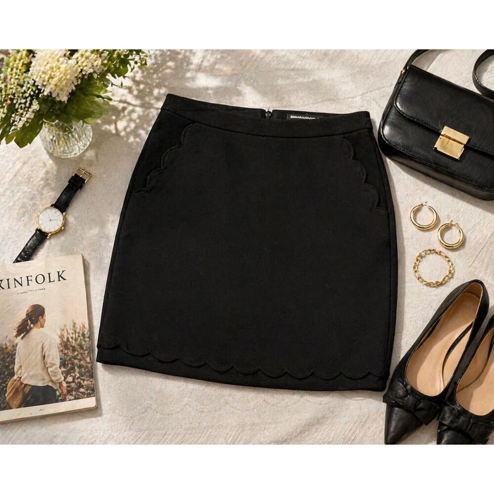 Banana Republic Black Pencil Skirt Women’s Size 8 (34x18) (301)